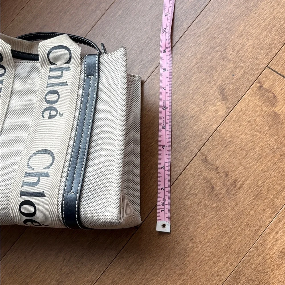 Chloe woody tote bag small - Picture 3 of 10